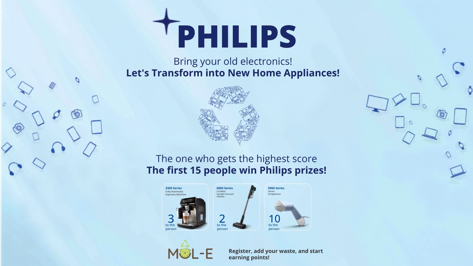 Bring Your Old Electronics, Let Them Turn Into New Home Appliances!